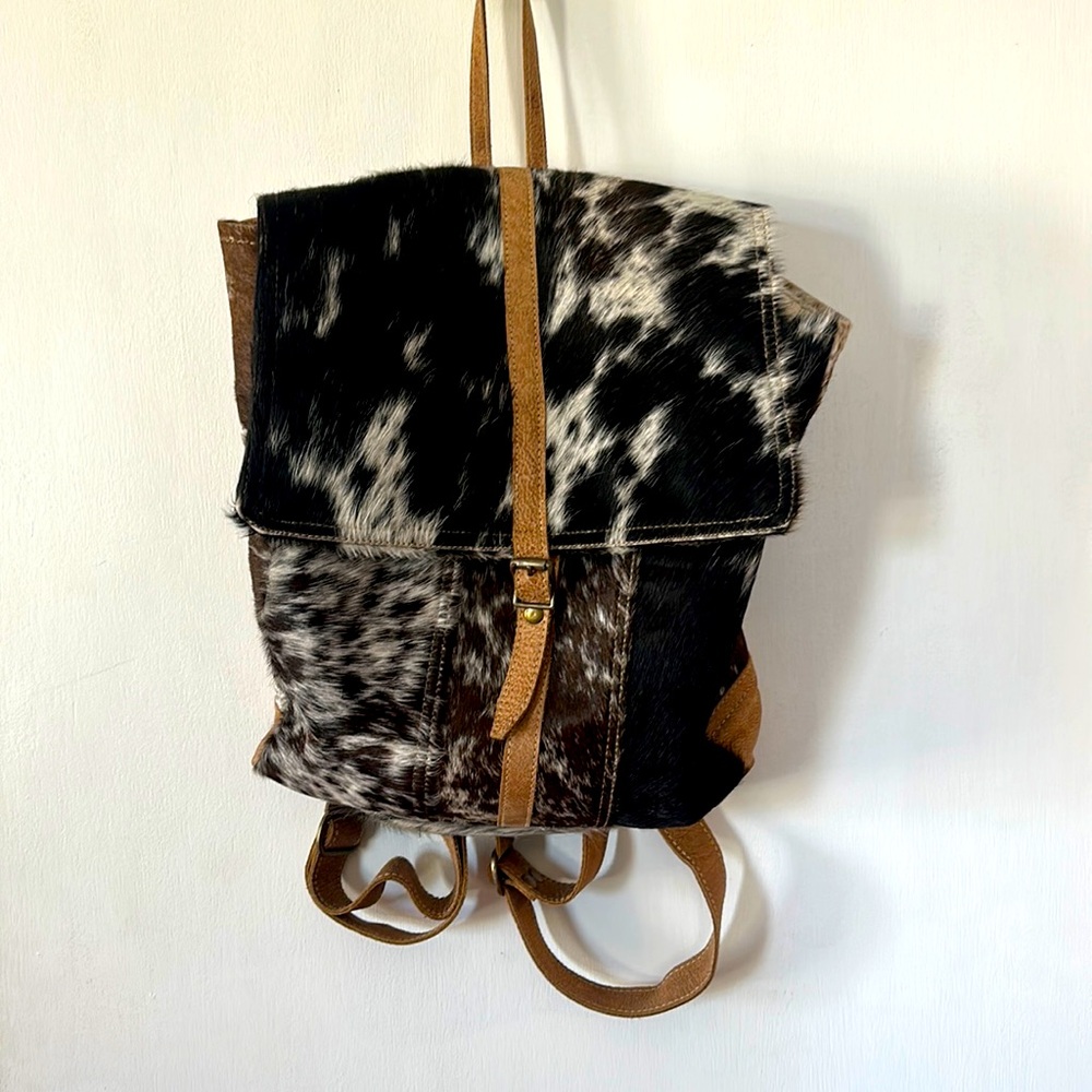 COWHIDE BACKPACK
